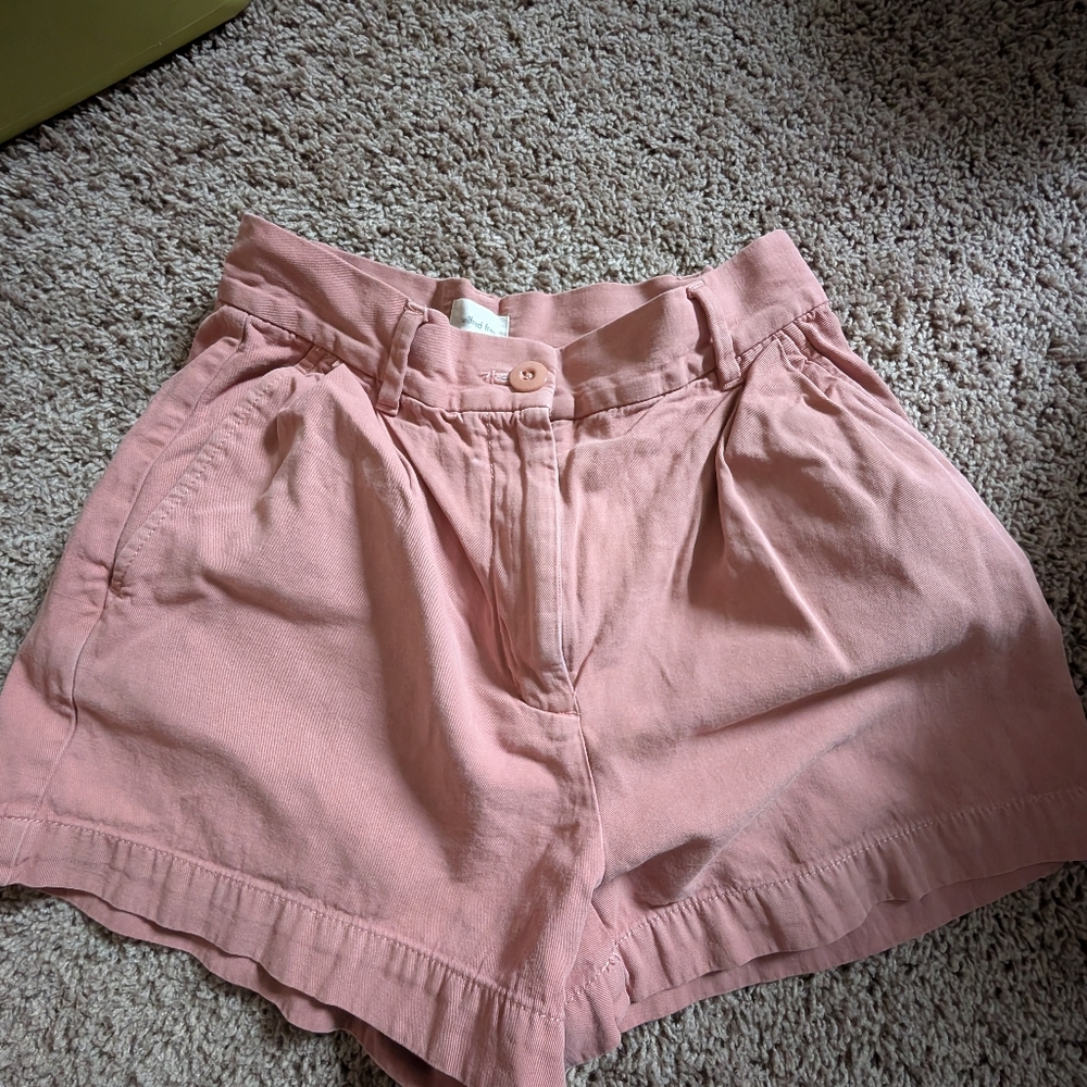 Wilfred High Waist Pink Women's Shorts